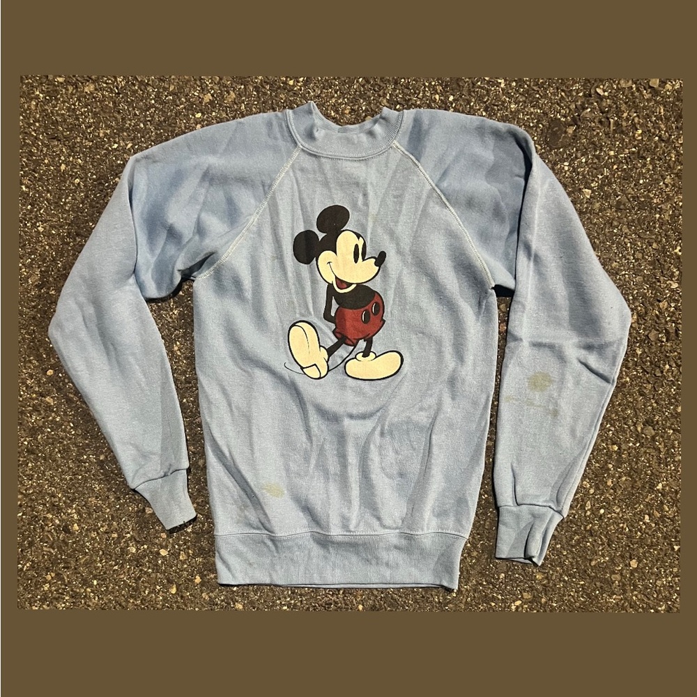 Vintage 70s Disney Micky Mouse Sweatshirt